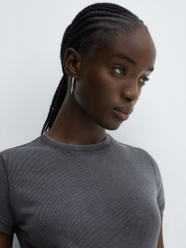 Футболка MANGO Fatima модель 67005751_95 Футболка MANGO Fatima модель 67005751_95 Фото