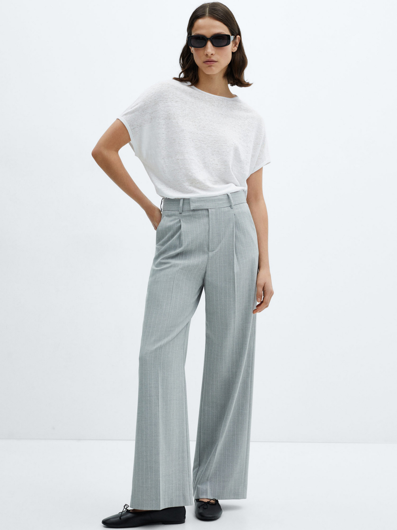 Футболка MANGO Lint модель 67006317_1 Фото