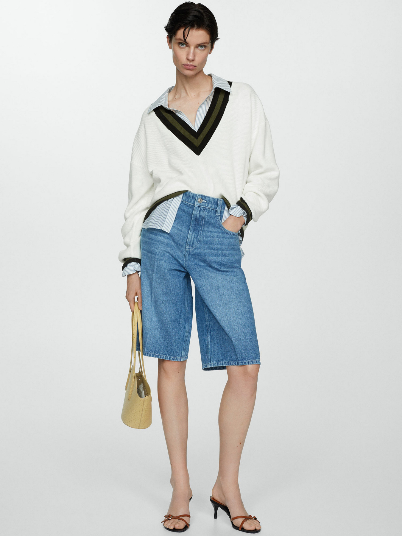 Джемпер MANGO College модель 67007147_5 Джемпер MANGO College модель 67007147_5 Фото