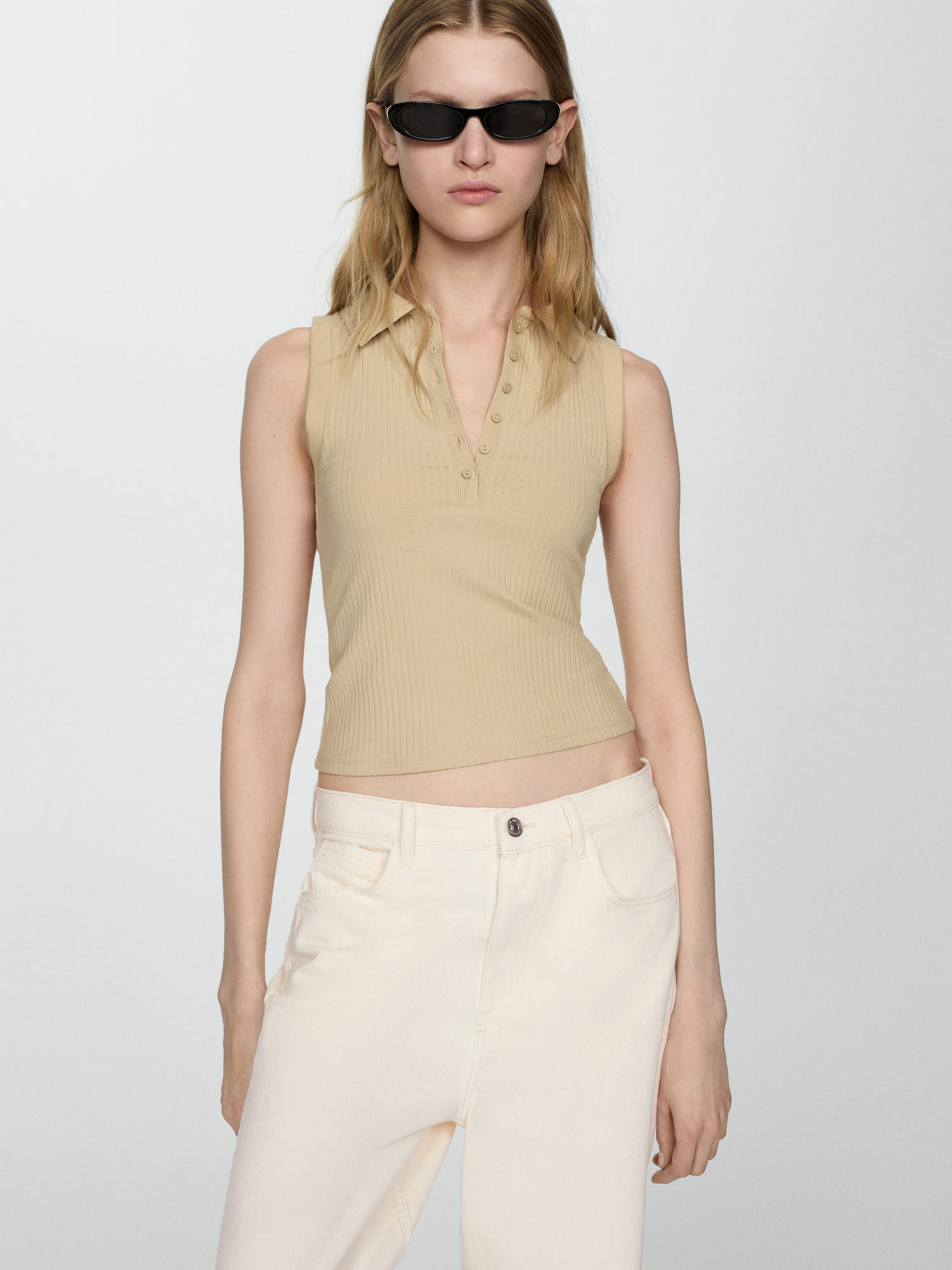 Широкі джинси MANGO Danielle модель 67007149_5 Фото