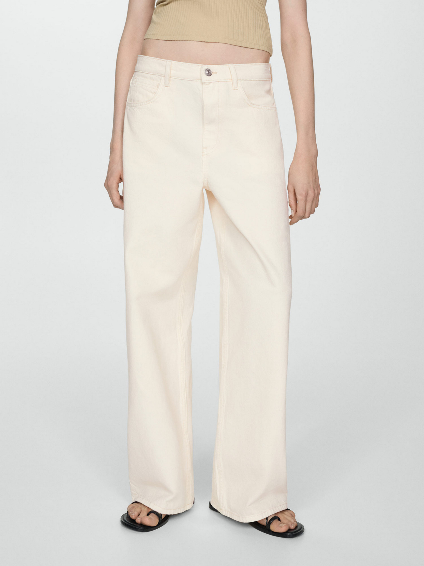 Широкі джинси MANGO Danielle модель 67007149_5 Фото