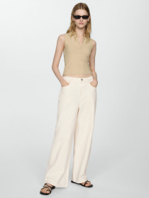 Широкие джинсы MANGO Danielle модель 67007149_5 Фото