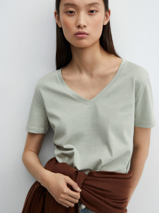 Футболка MANGO Chalapi модель 67010466_43 Фото