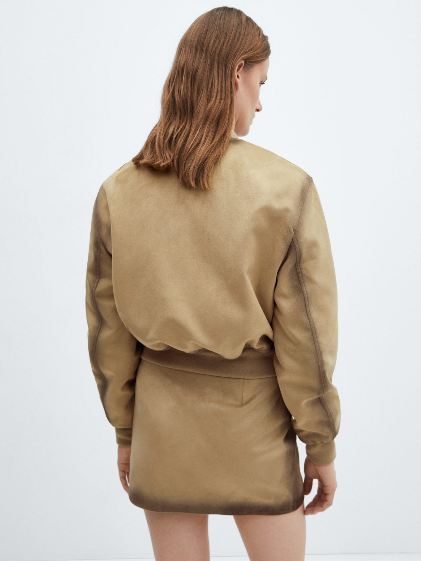 Бомбер MANGO Hannah модель 67014788_6 Фото