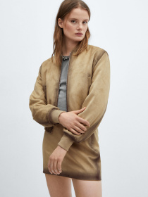 Бомбер MANGO Hannah модель 67014788_6 Фото