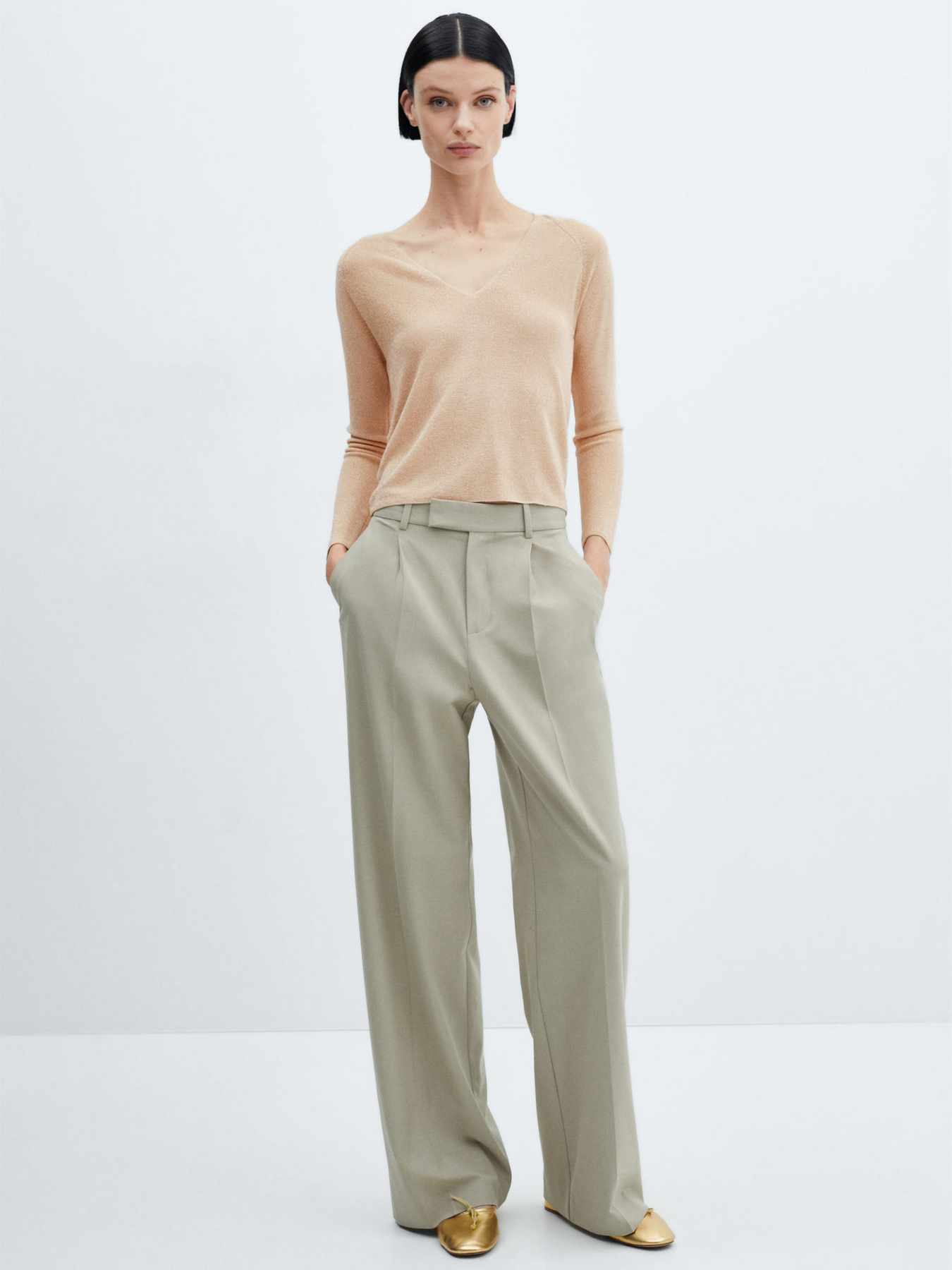 Джемпер MANGO Kling модель 67020458_OR Фото