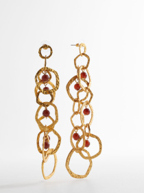 Серьги-гвоздики MANGO модель 67016016_OR Фото