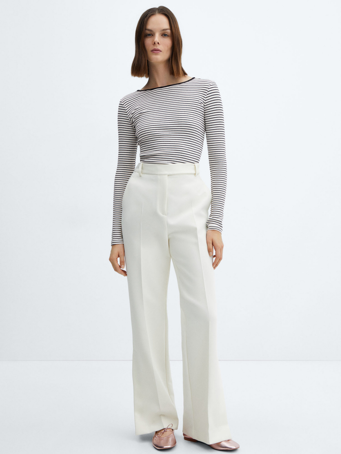 Лонгслив MANGO Eros модель 67024785_2 Фото