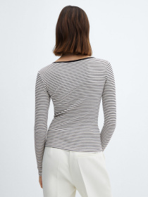 Лонгслив MANGO Eros модель 67024785_2 Фото