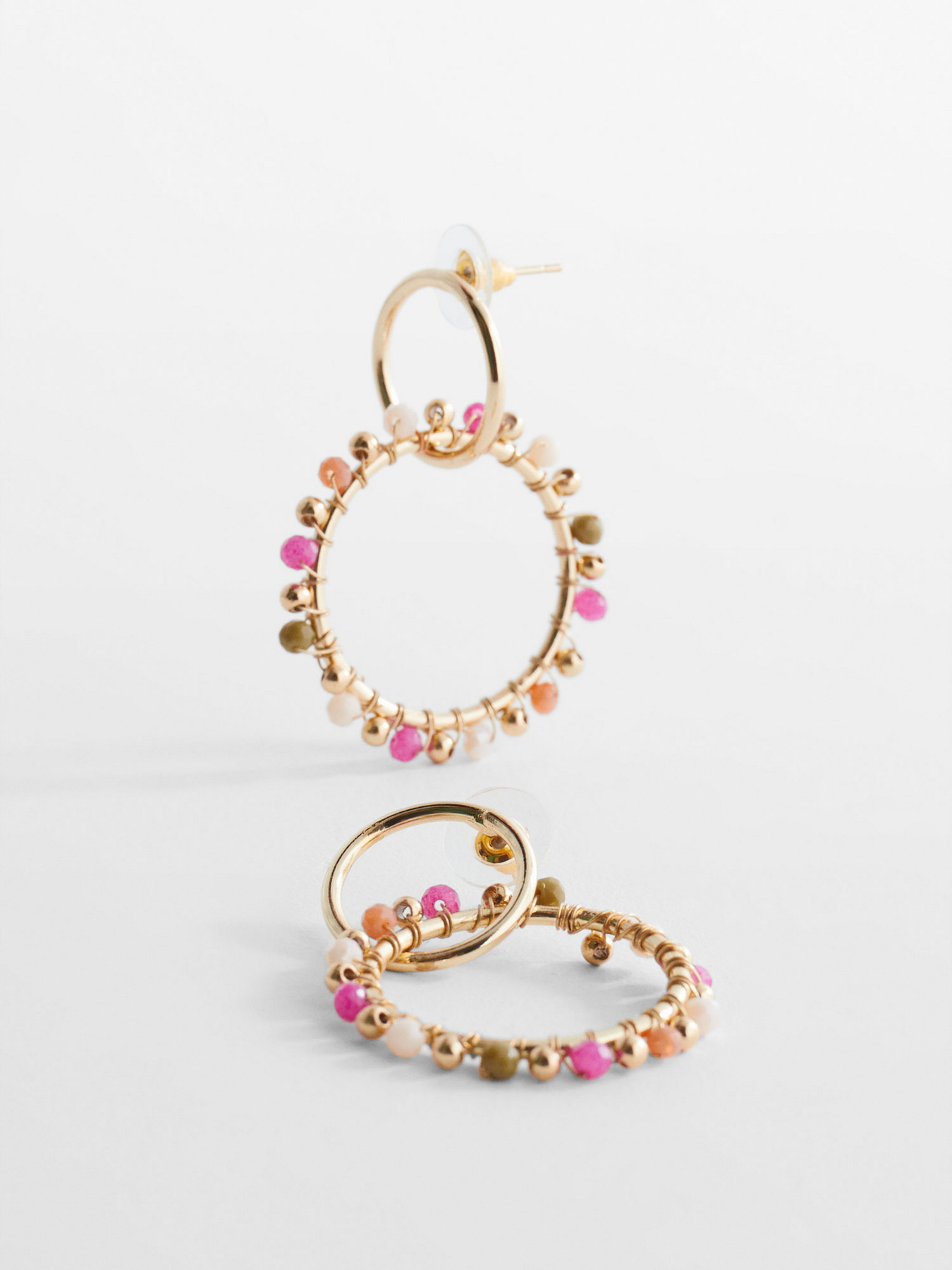 Серьги-гвоздики MANGO модель 67016022_OR Фото