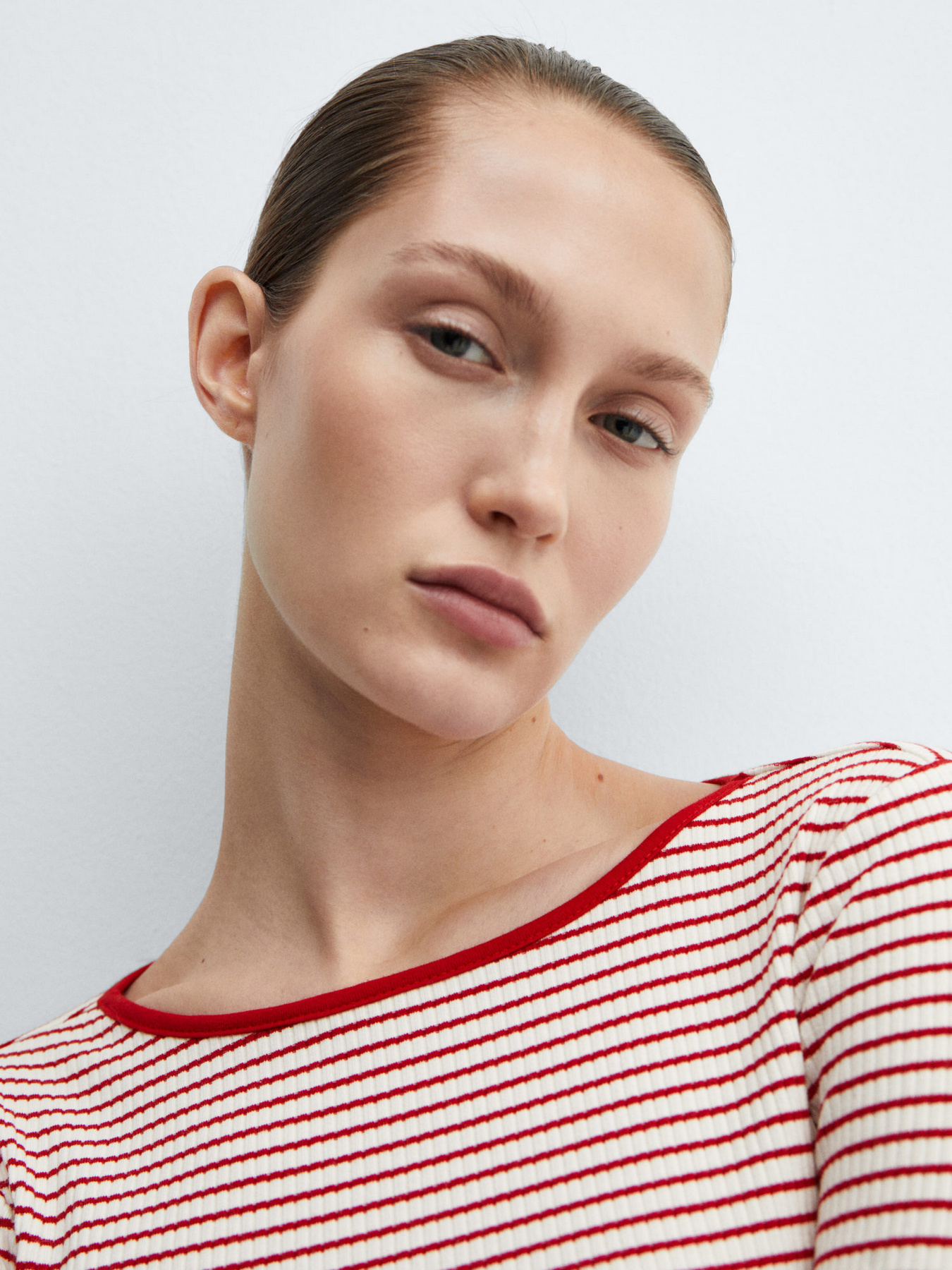 Лонгслів MANGO Eros модель 67024785_70 Фото