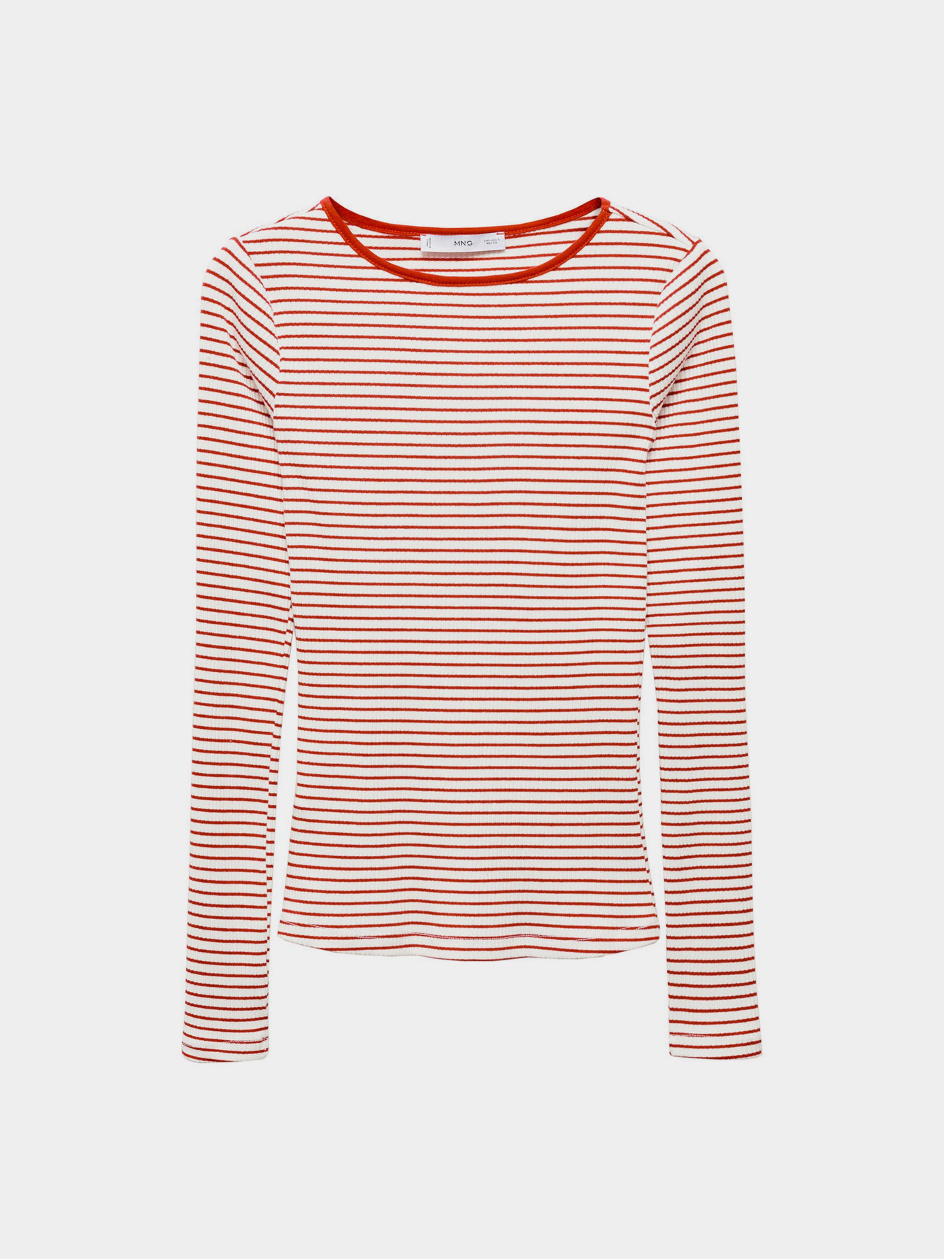 Лонгслів MANGO Eros модель 67024785_70 Фото