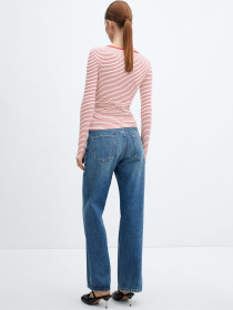 Лонгслів MANGO Eros модель 67024785_70 Фото