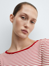 Лонгслів MANGO Eros модель 67024785_70 Фото