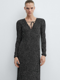 Платье миди MANGO Pomelo модель 67024788_99 Фото