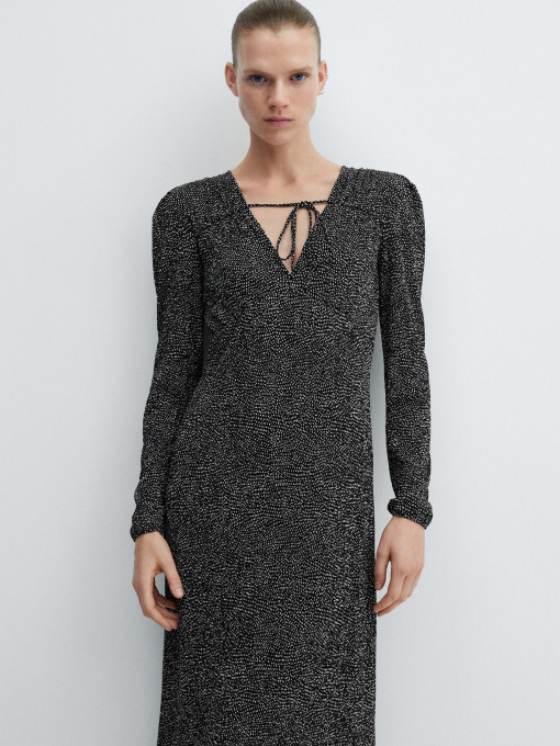 Платье миди MANGO Pomelo модель 67024788_99 Фото