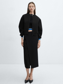 Бомбер MANGO Linkin2 модель 67025750_99 Фото