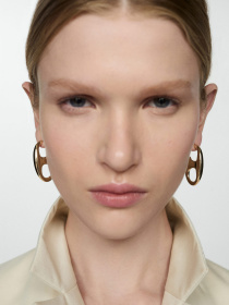 Серьги-гвоздики MANGO модель 67046047_OR Фото