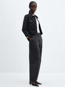 Джинсовая куртка MANGO Vicky модель 67035735_TN Фото