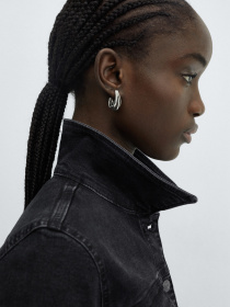 Джинсова куртка MANGO Vicky модель 67035735_TN Фото