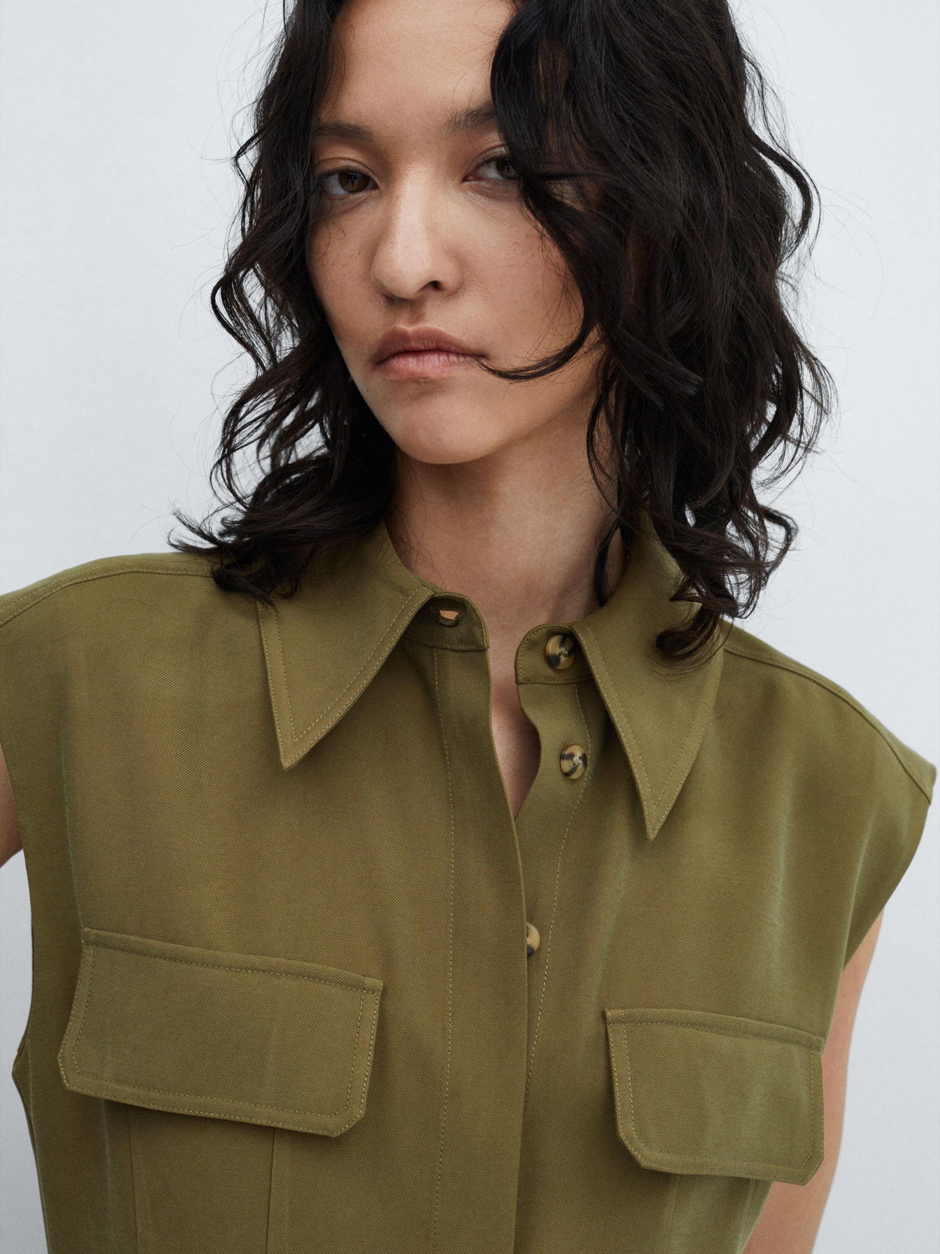 Платье миди MANGO Casino модель 67035738_37 Фото