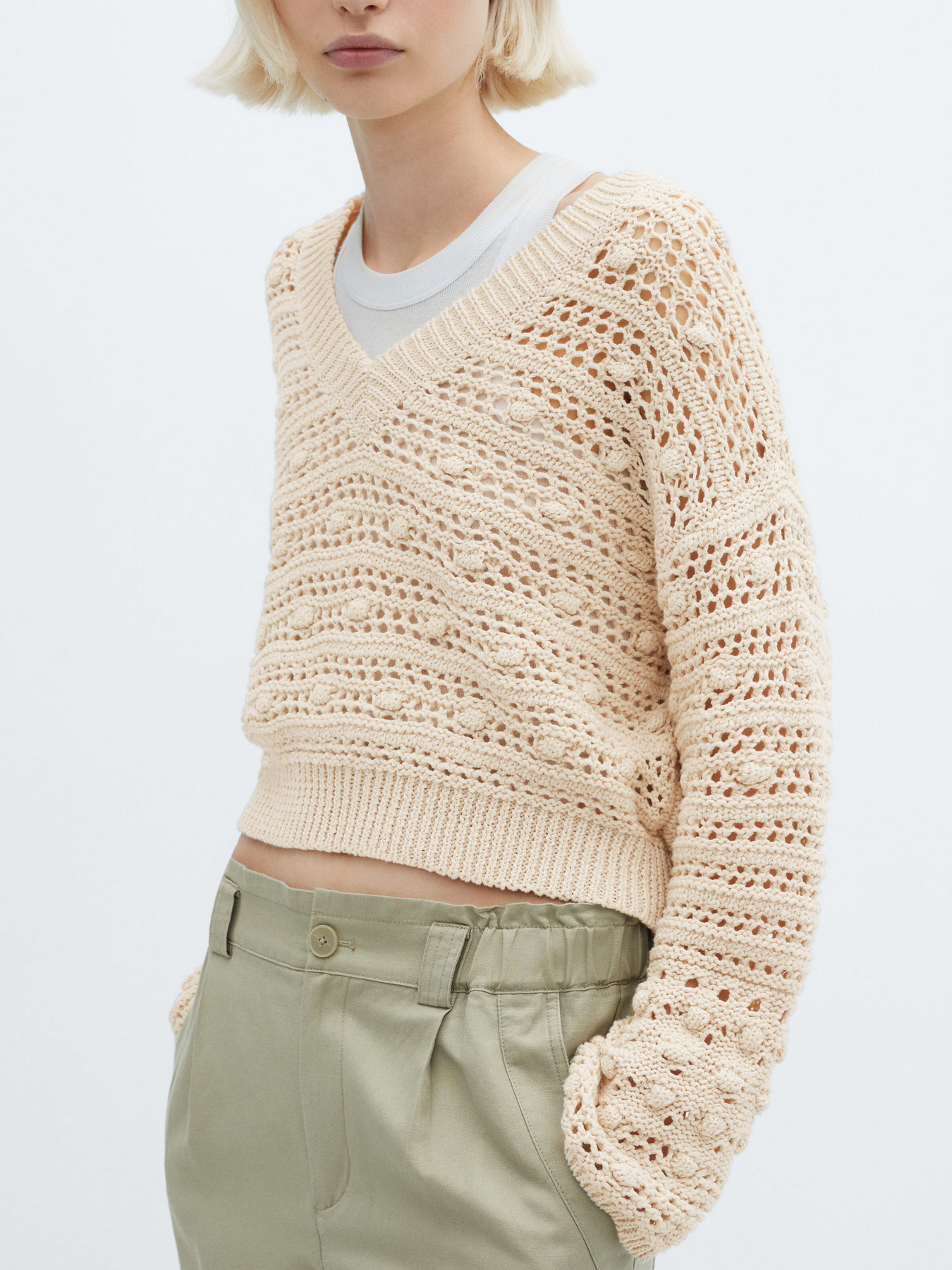 Джемпер MANGO Bahamas модель 67035740_8 Фото