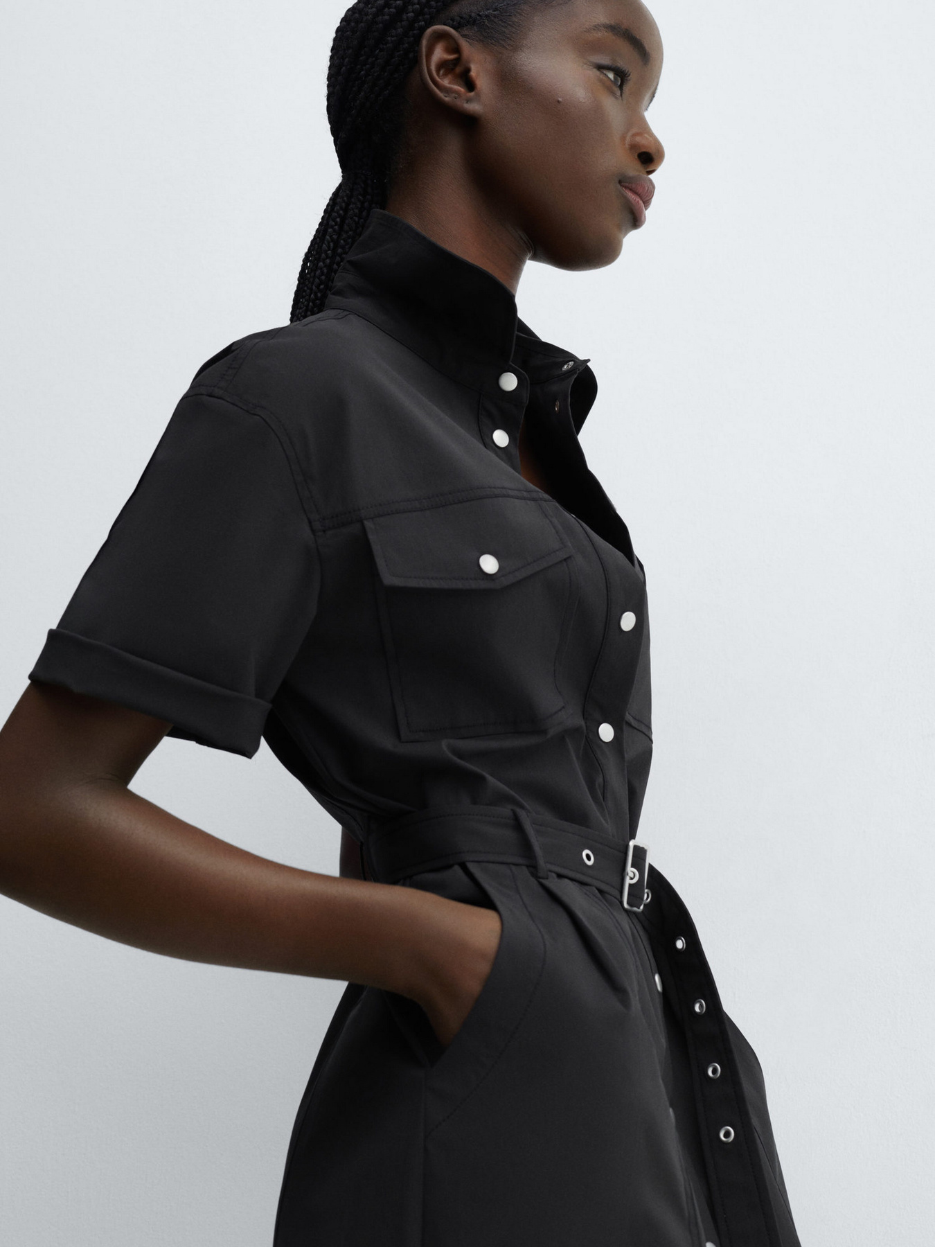 Платье мини MANGO Corintio модель 67035741_99 Фото