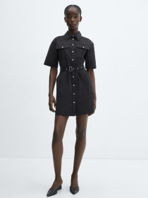 Платье мини MANGO Corintio модель 67035741_99 Фото