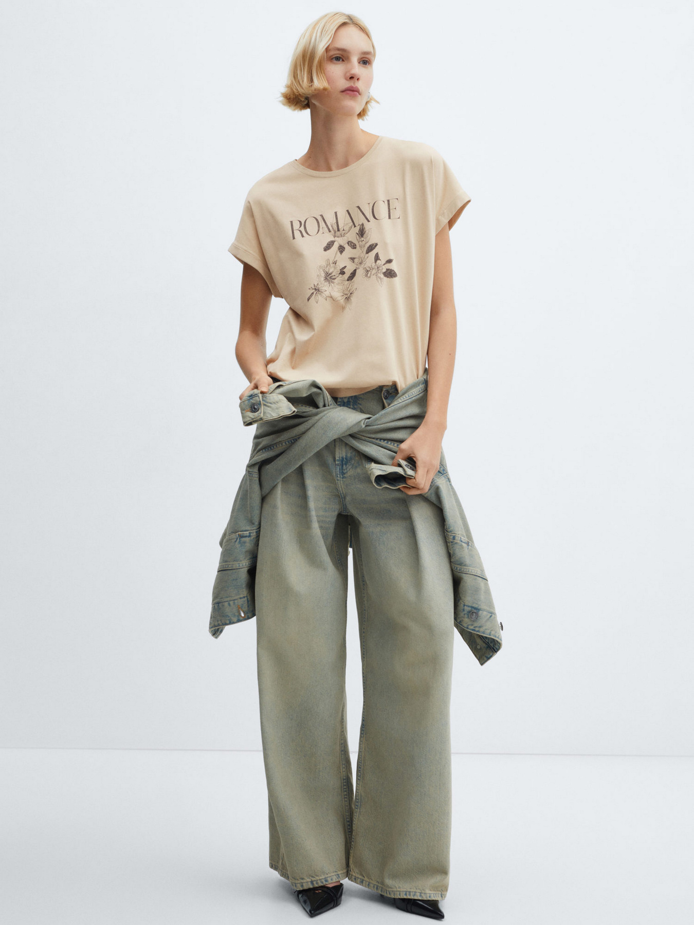 Футболка MANGO Ilustra модель 67035745_7 Фото