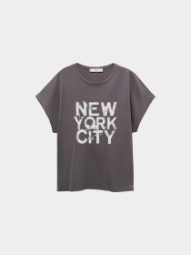 Футболка MANGO Ilustra модель 67035745_95 Фото