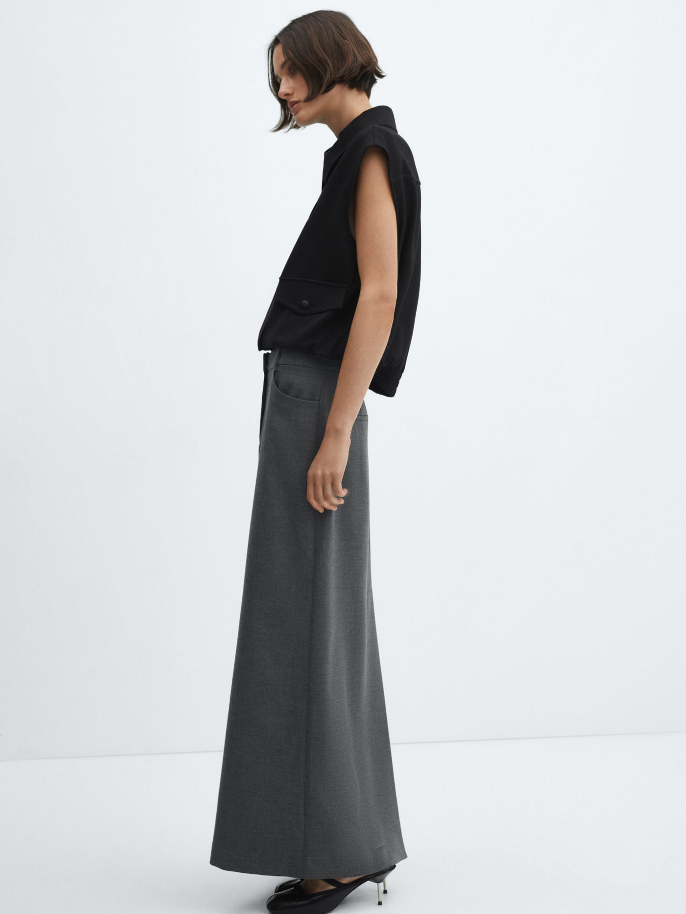 Жилет MANGO Garro модель 67035750_99 Фото