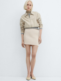 Юбка мини MANGO Bahamas модель 67045740_8 Фото