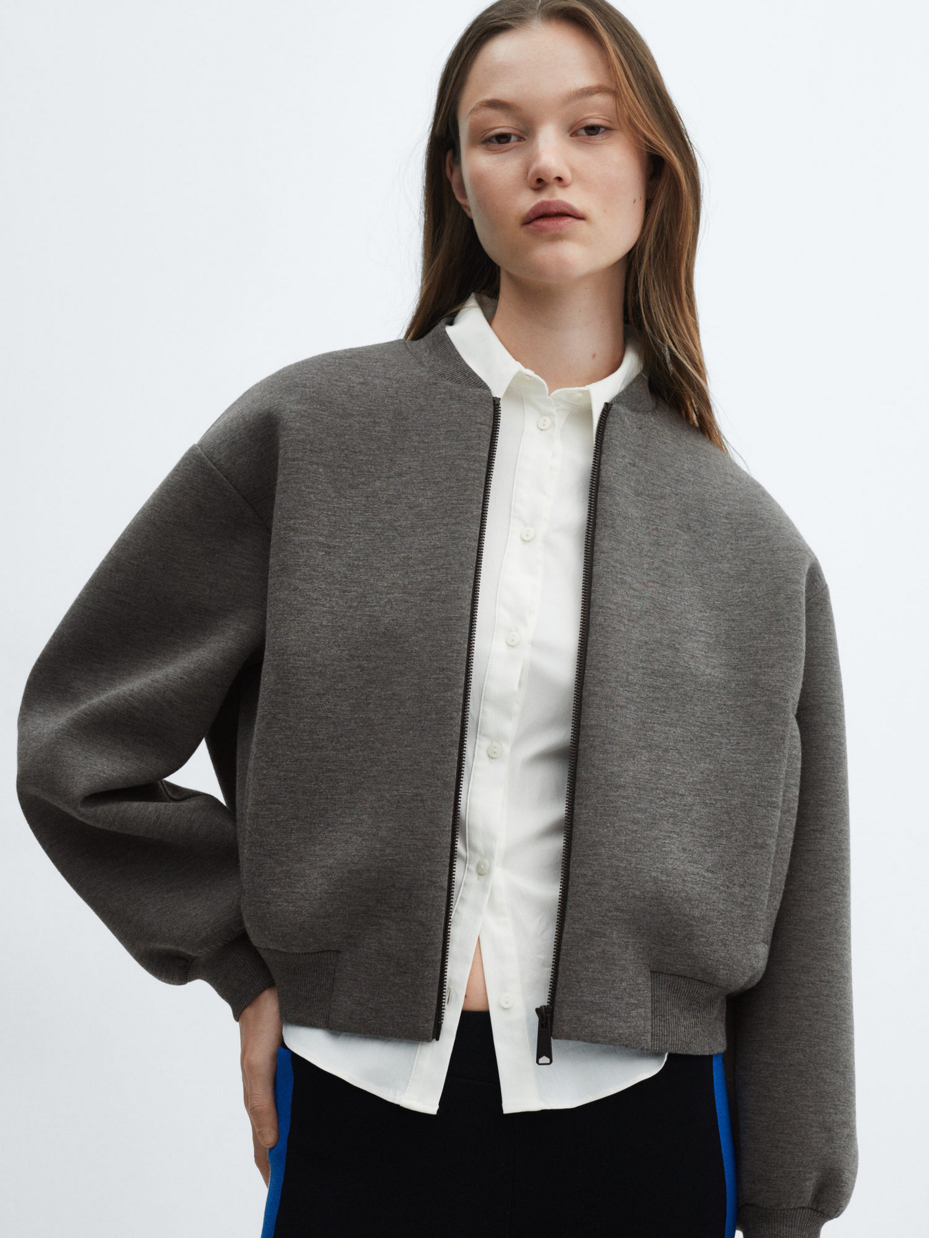 Бомбер MANGO Linkin модель 67045749_94 Фото