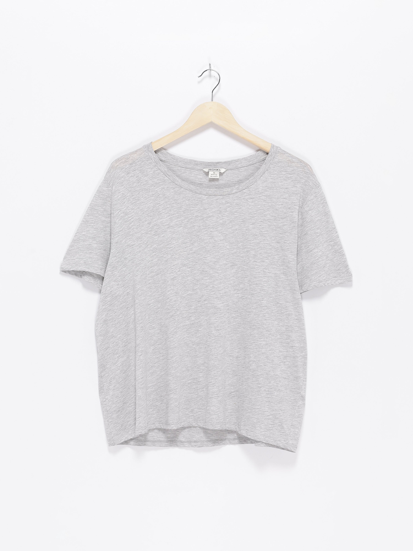 Футболка Monki модель 0691326_сірий Фото