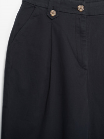 Штани повсякденні Monki модель 0805719_т.синій Фото