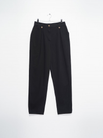 Штани повсякденні Monki модель 0805719_т.синій Фото