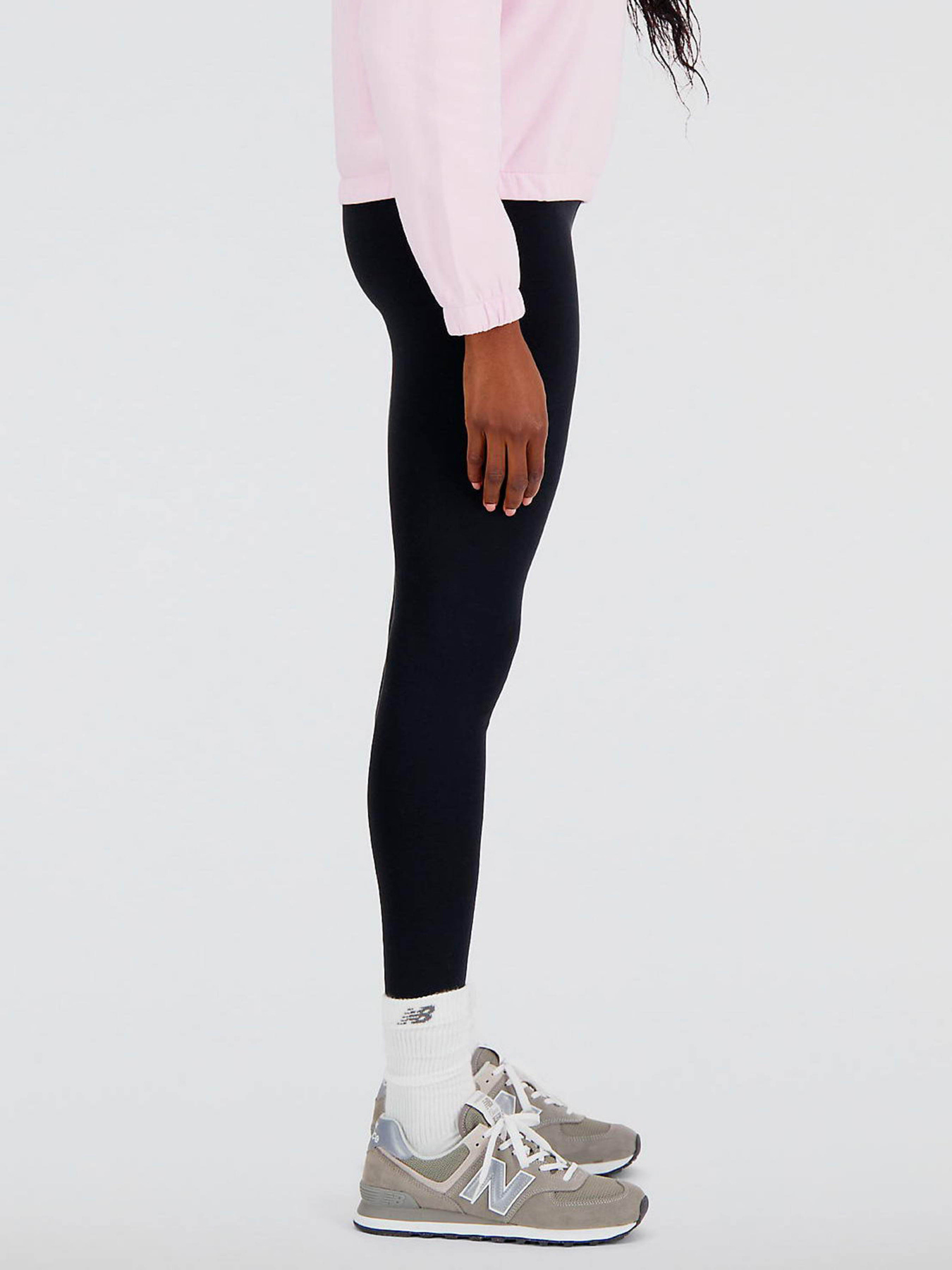 Леггинсы спортивные New Balance Sport Cotton модель WP33503BK Фото