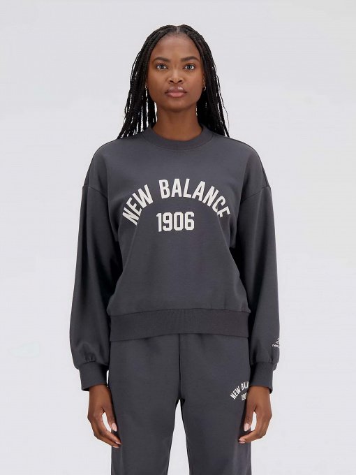 Свитшот New Balance Essentials Varsity модель WT33553ACK Фото