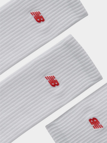 Набор носков New Balance Patch Logo Crew модель LAS33763WT Фото