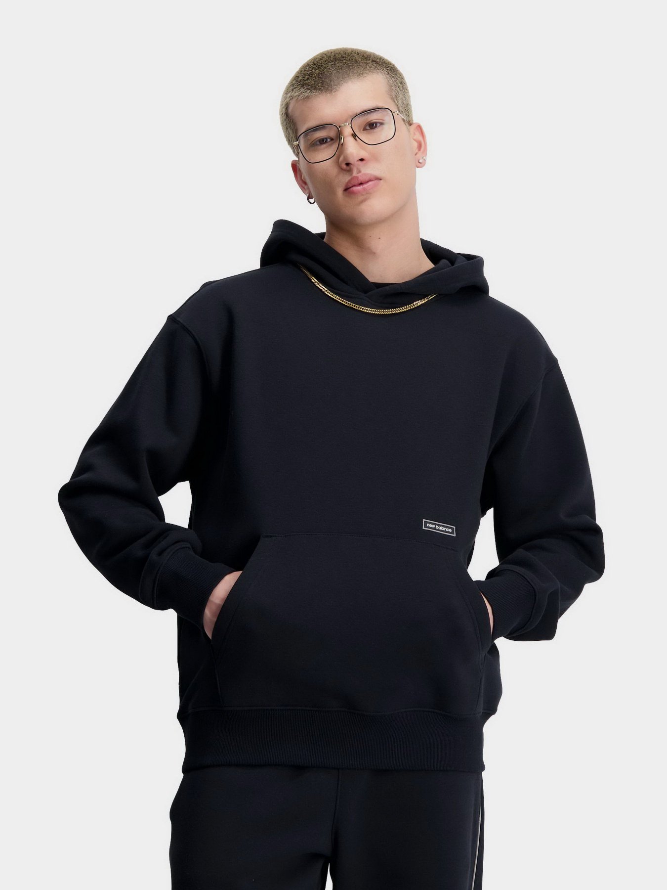 Худі New Balance Essentials Winter модель MT33516BK Худі New Balance Essentials Winter модель MT33516BK Фото