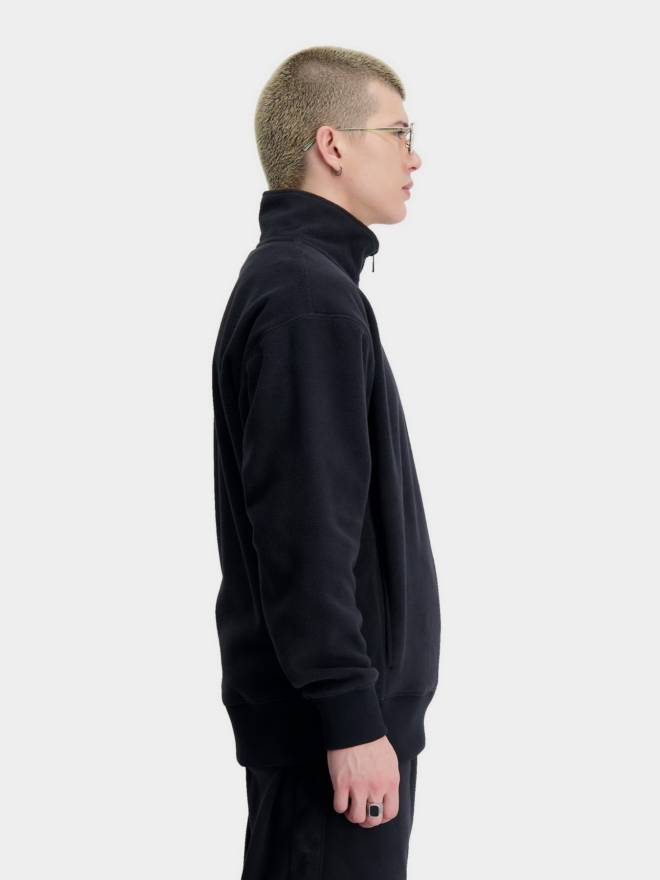 Кофта New Balance Athletics Polar Fleece модель MT33542BK Кофта New Balance Athletics Polar Fleece модель MT33542BK Фото