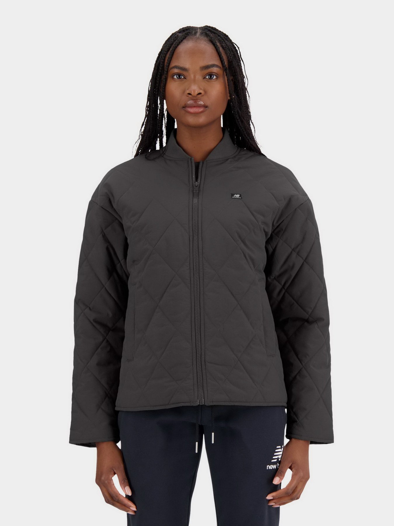 Демісезонна куртка New Balance Athletics Fashion модель WJ33504ACK Фото