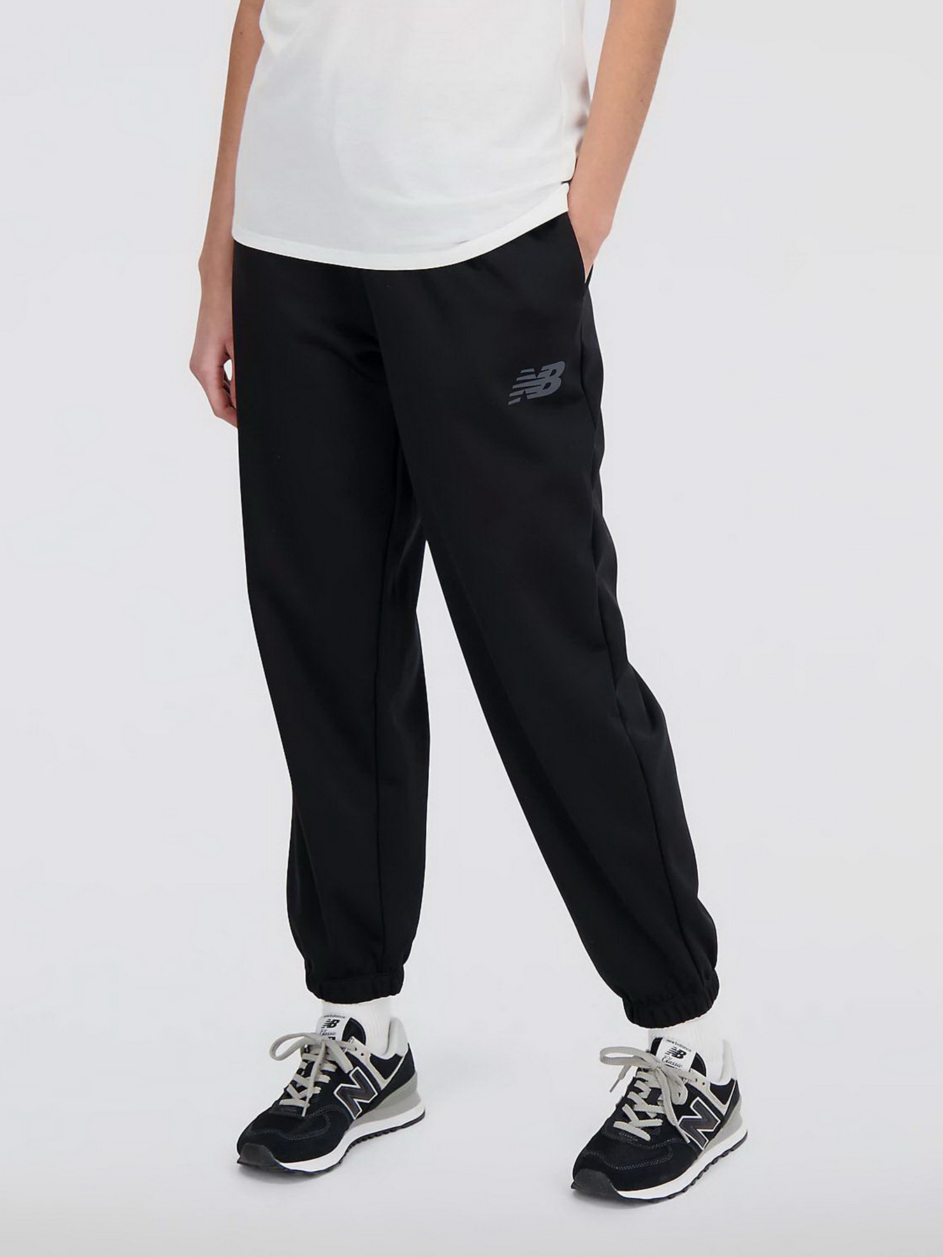 Спортивні штани New Balance Relentless Performance Fleece модель WP33188BK Фото