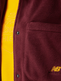 Куртка-рубашка New Balance Athletics Polarfleece модель WJ33513NBY Фото