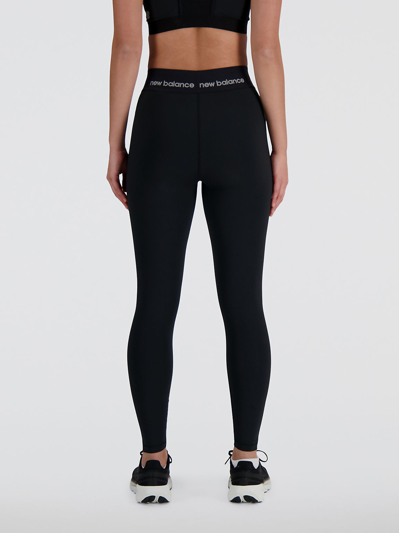 Спортивные леггинсы New Balance SLEEK модель WP41177BK Фото