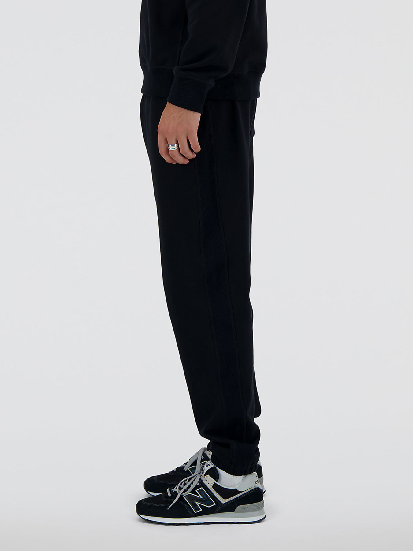 Джоггеры New Balance Athletics модель MP41508BK Фото