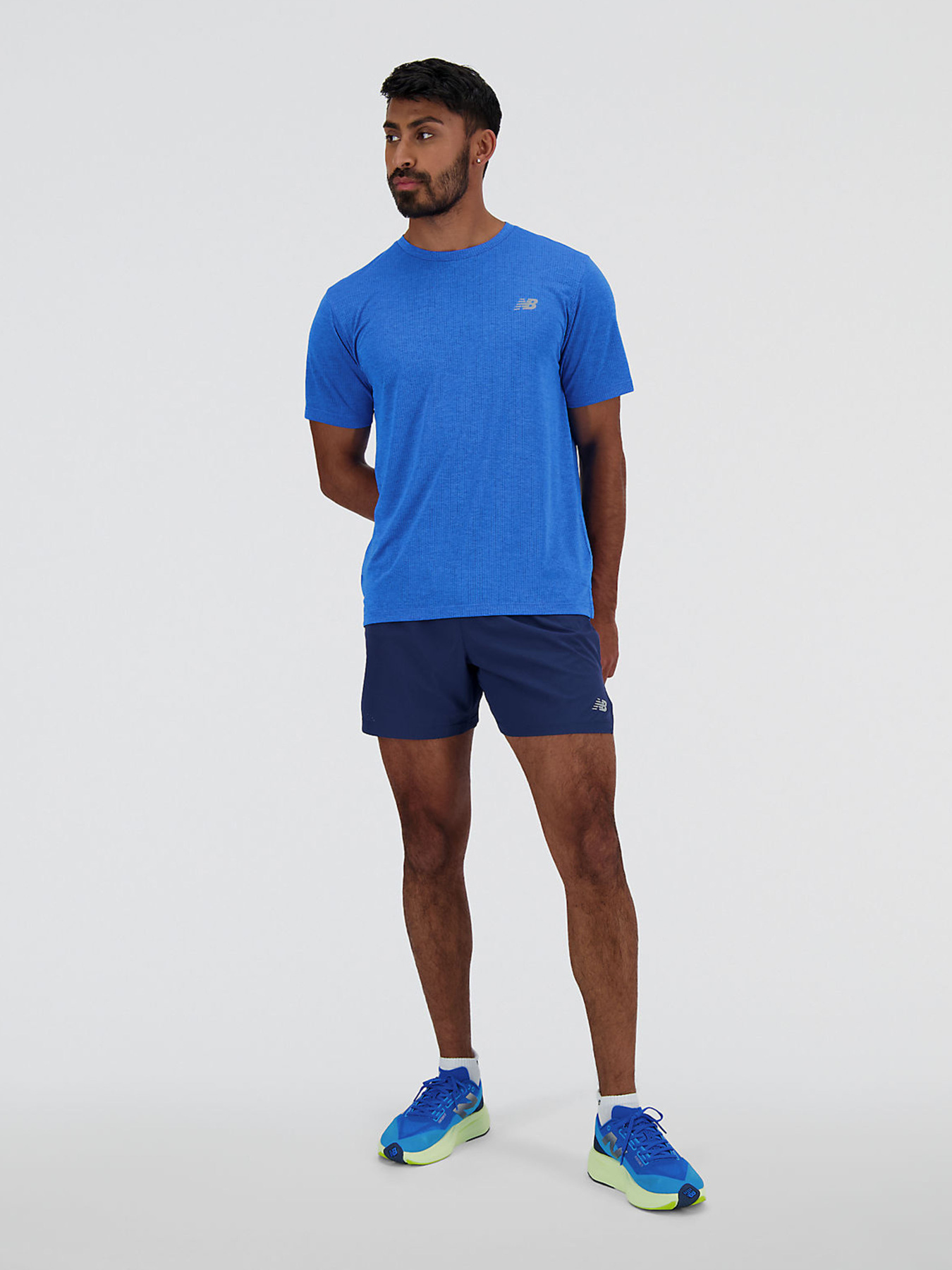 Футболка спортивная New Balance Performance модель MT41253BIA Фото