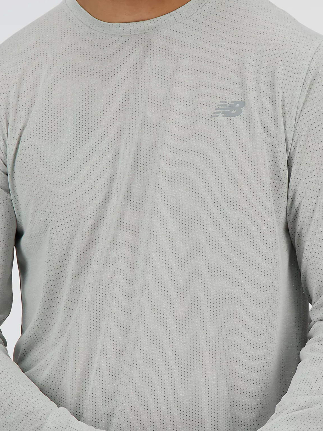 Лонгслів New Balance PERFORMANCE модель MT41256AG Лонгслів New Balance PERFORMANCE модель MT41256AG Фото