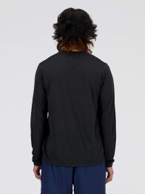 Лонгслів New Balance PERFORMANCE модель MT41256BK Лонгслів New Balance PERFORMANCE модель MT41256BK Фото