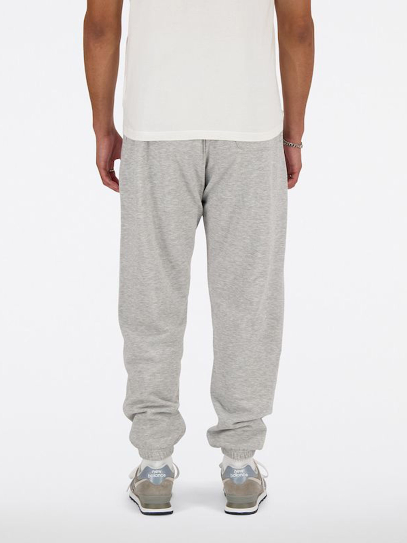 Брюки повседневные New Balance Small Logo модель MP41519AG Фото
